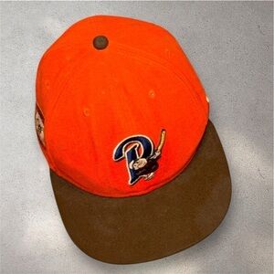 NEW ERA PADRES Orange & Brown Retro Design Baseball Cap